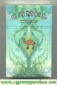 Camel Menthol Lights Art Issue cigarettes hard box